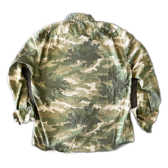 J. Crew Slim Fit Camouflage Button-down. - Picture 2 of 3